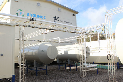 Открытие первого биогазового комплекса ЭВОБИОС